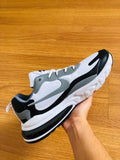 TÊNIS NIKE REACT 270 BRANCO/CINZA