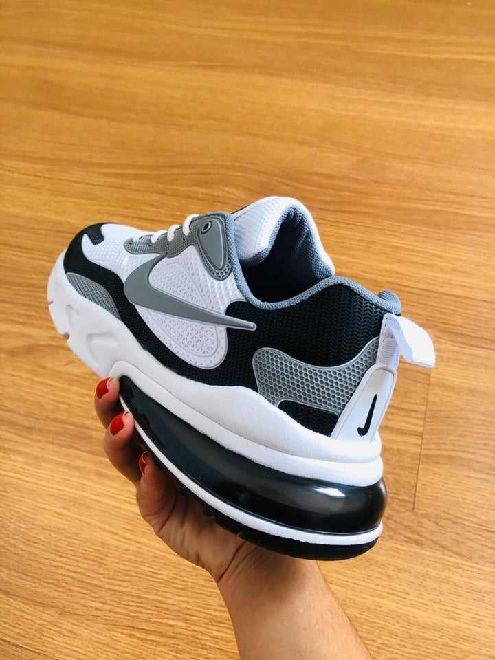TÊNIS NIKE REACT 270 BRANCO/CINZA