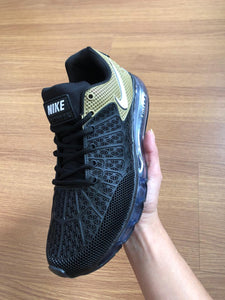 TENIS NIKE AIR MAX BOLHA 2017 PRETO/VERDE