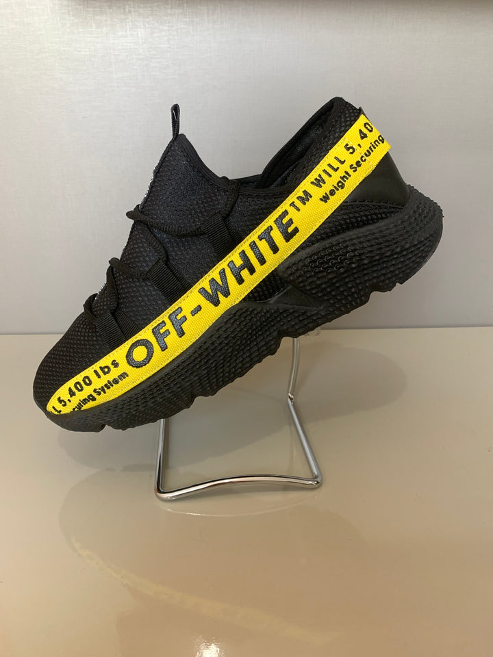 ADIDAS OFF-WHITE PRETO/AMARELO