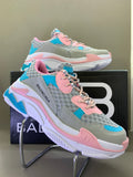 BALENCIAGA TRIPLE S ROSE/AZUL