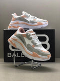 BALENCIAGA TRIPLE S CINZA/ROSE