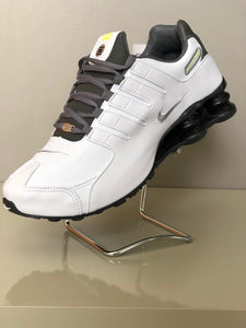 NIKE SHOX NZ 4 MOLAS BRANCO/CINZA
