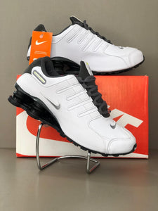 NIKE SHOX NZ 4 MOLAS BRANCO/CINZA