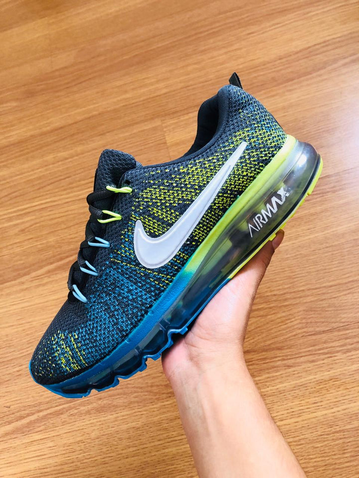 TÊNIS NIKE AIR MAX BOLHA 2017 AZUL/VERDE