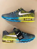 TÊNIS NIKE AIR MAX BOLHA 2017 AZUL/VERDE