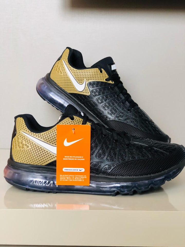 TENIS NIKE AIR MAX BOLHA 2017 PRETO/VERDE